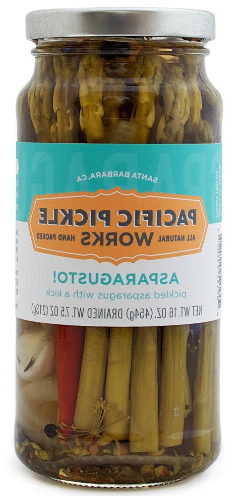 Asparagusto! Spicy Asparagus Pickles Pickles - Pacific Pickle Works, The Santa Barbara Company - 3
